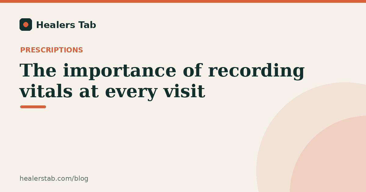 The Importance of Recording Vitals: Why Consistent Measurements Matter