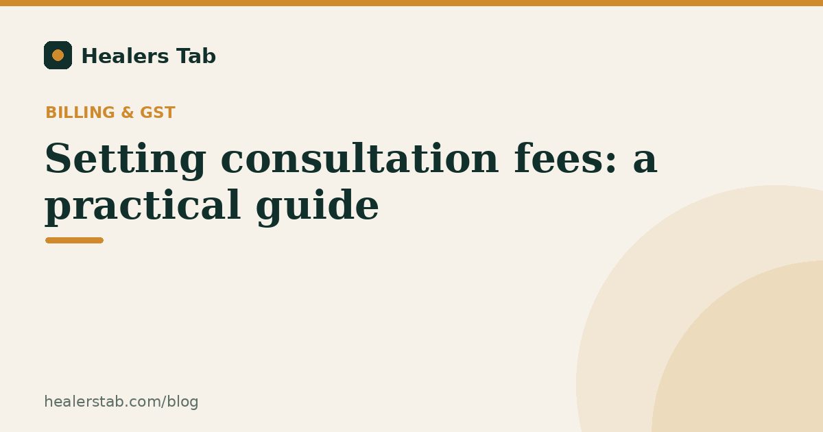 Setting Consultation Fees: How to Price Your Clinic's Services Right